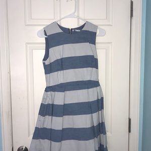 Adorable Striped Mini Dress